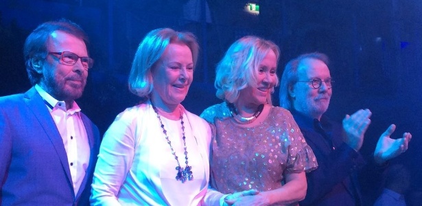 O quarteto sueco ABBA promete voltar aos palcos em 2018 (Foto: Divulgação)